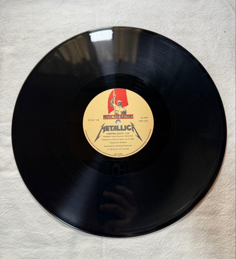 llica / Creeping Death 12” EP UK盤