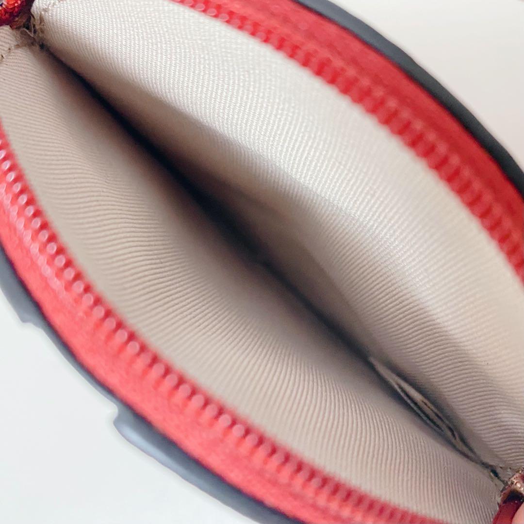 【新品未使用】COACHコーチ★ケース★てんとう虫★レッド赤ブラック黒