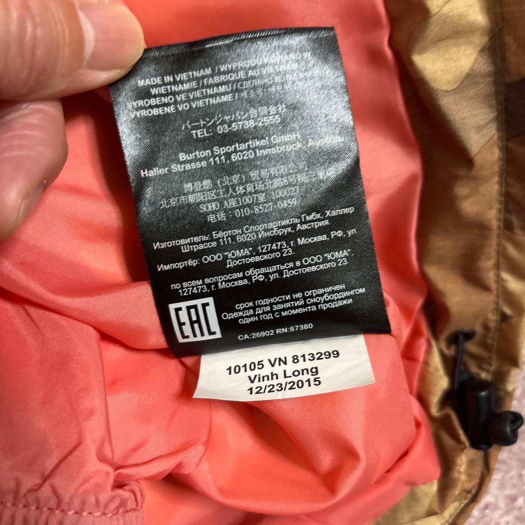 バートン ak GORE-TEX スノーボードジャケット　レディースM