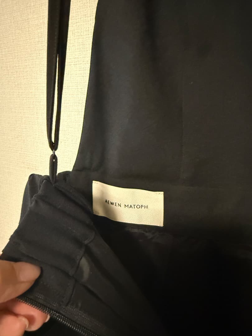 【美品】AEWEN MATOPH ビスチェサロペット イウエンマトフ ブラック