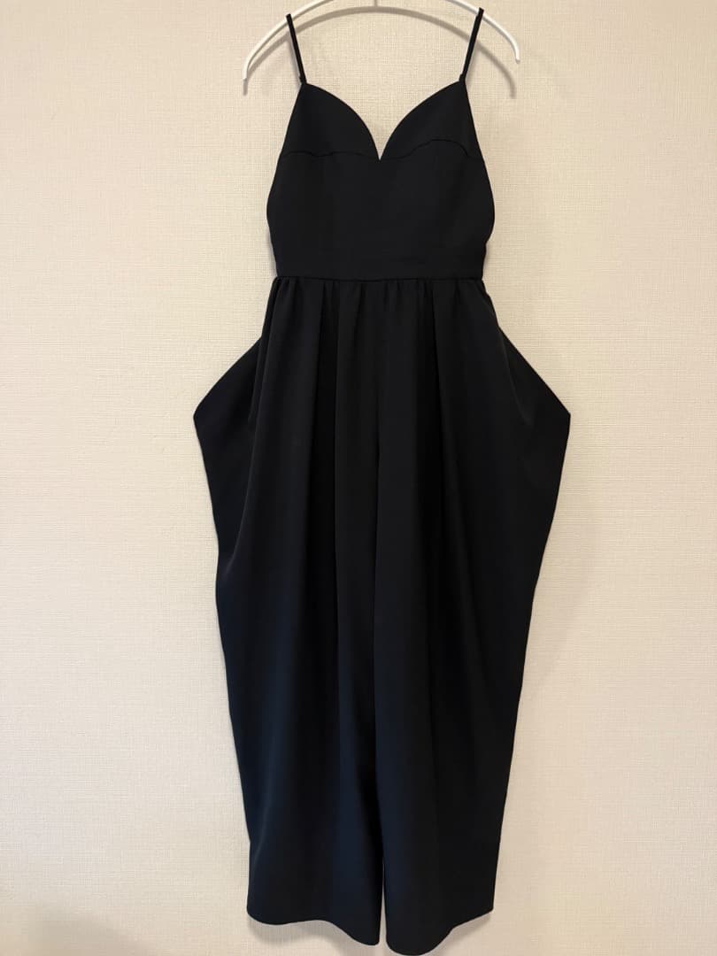 【美品】AEWEN MATOPH ビスチェサロペット イウエンマトフ ブラック