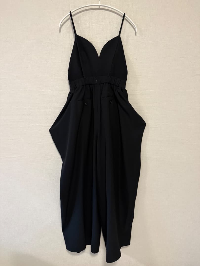 【美品】AEWEN MATOPH ビスチェサロペット イウエンマトフ ブラック