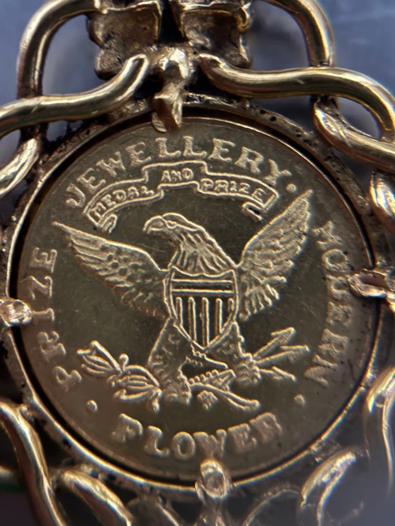 K22 プライズジュエリー モダンフラワー トップ　総重量約3.1g