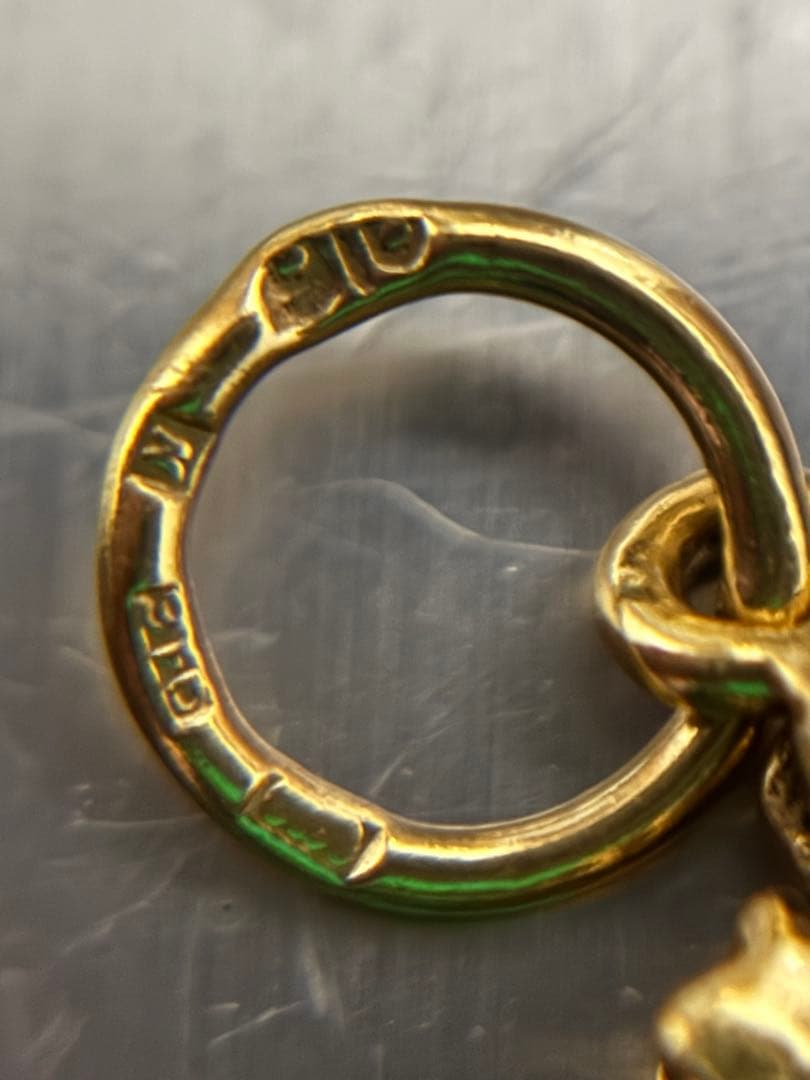 K22 プライズジュエリー モダンフラワー トップ　総重量約3.1g