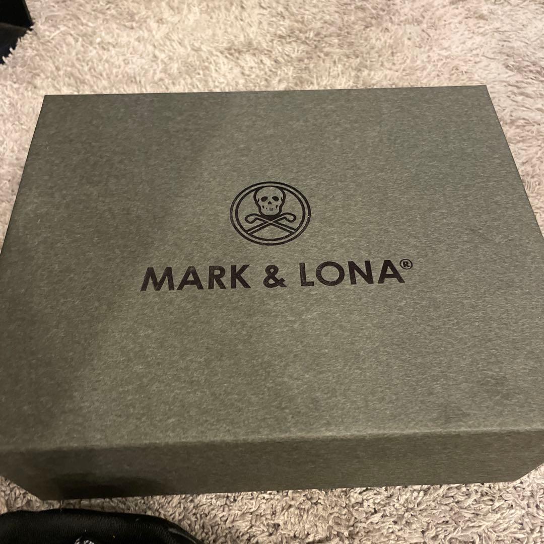 【美品】MARK & LONA スニーカー 黒　23cm