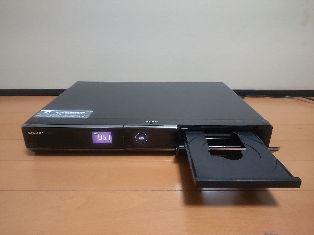 シャープ　AQUOS　BD―HDW65 500GB→1TB プチメンテ済み