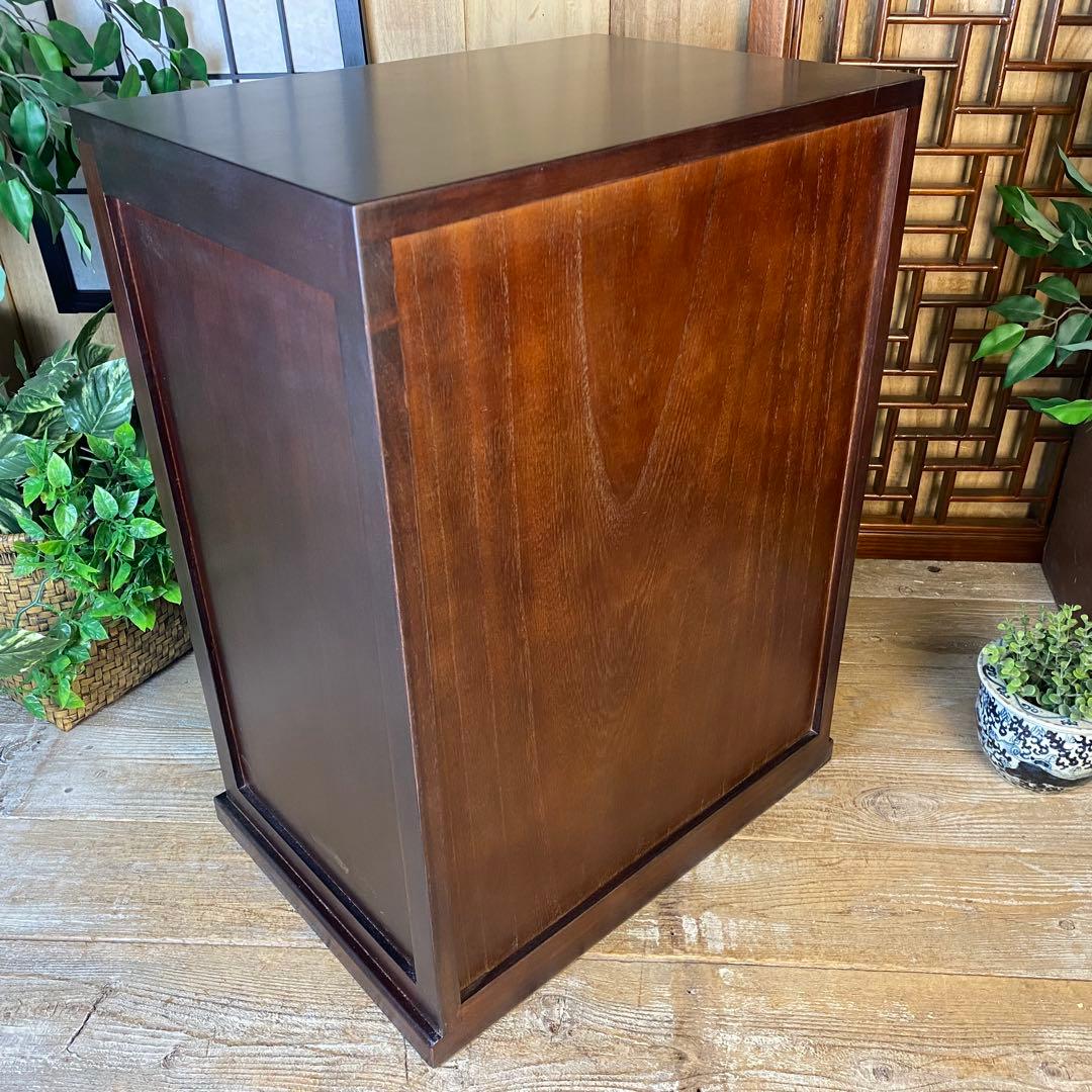 専用☆民芸家具桐材多引き出しチェスト二点