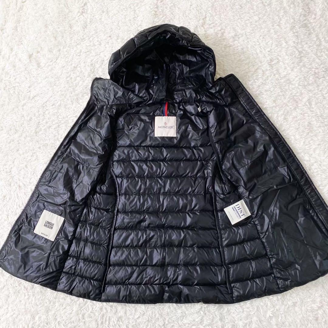 美品　モンクレール　Glygos Gilet 黒 ダウンベスト ジレ　0
