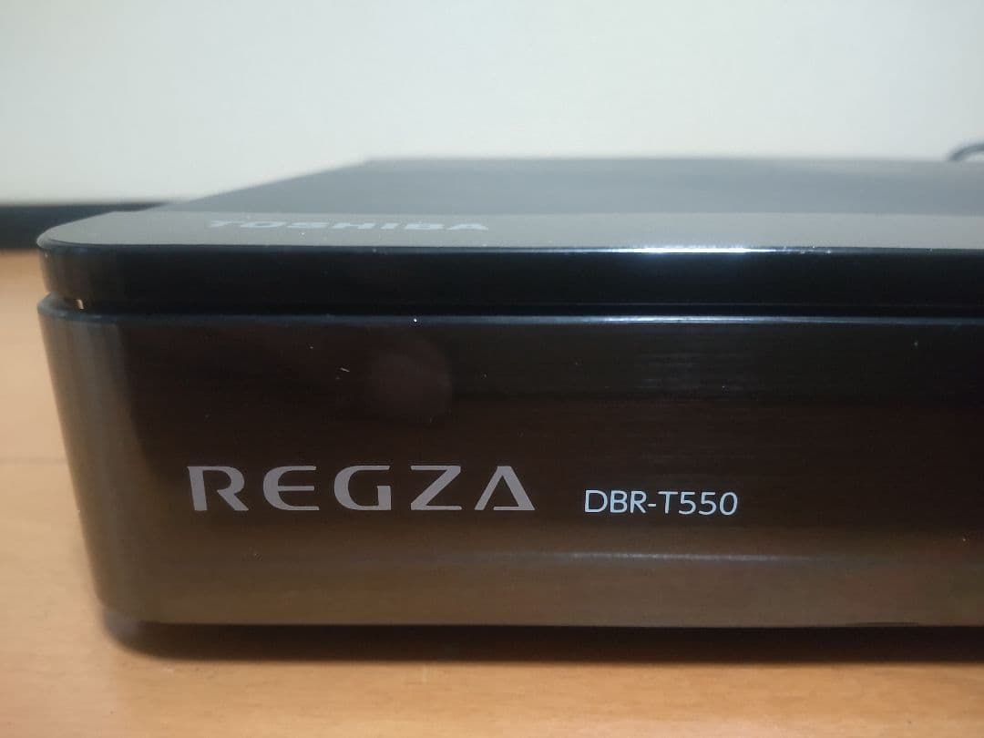 東芝　REGZA　DBR―T550 1TB→2TB プチメンテ済み