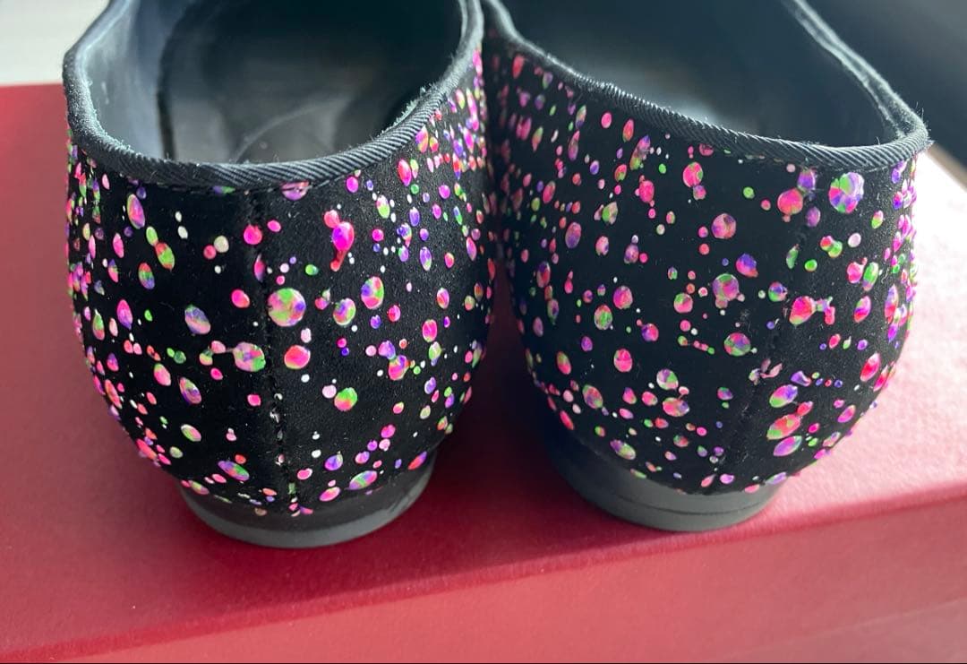 美品　フェラガモ フラットシューズ　VARINA 黒　ヴァリナ　バレエ