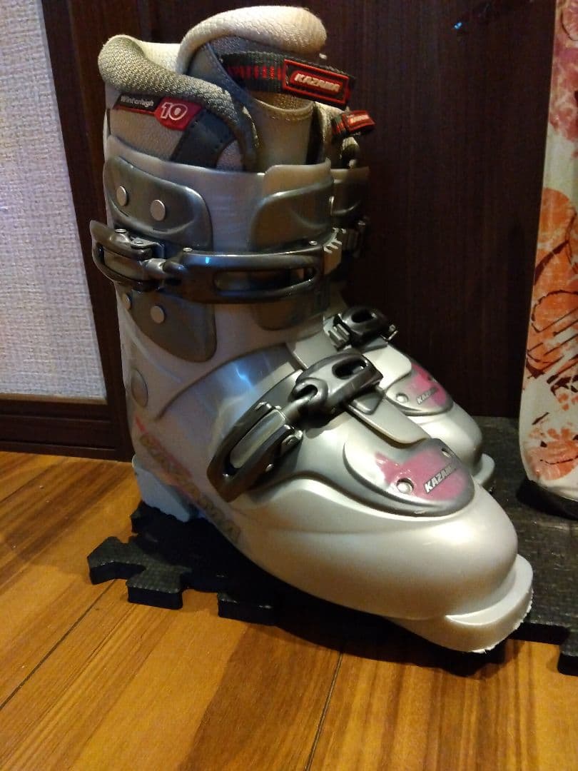 ALL♡KAZAMA/学生・レディース用/スキーセット/メンテ・WAX済み✔