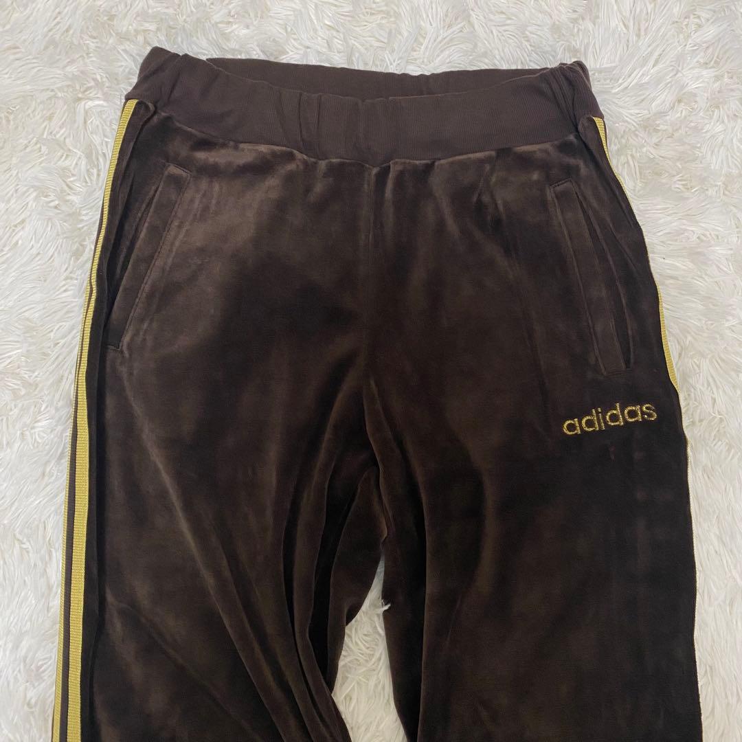 マ*助様 入手困難　adidas アディダス　ベロア　セットアップ　ジャージ　X