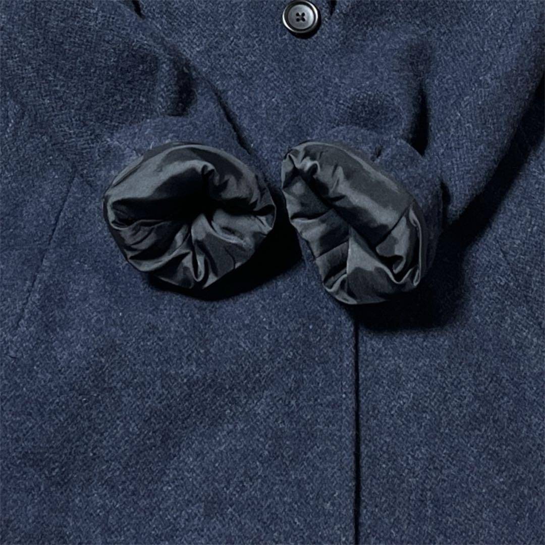 UNITED ARROWS チェスターコート ネイビー(濃紺)M ウール