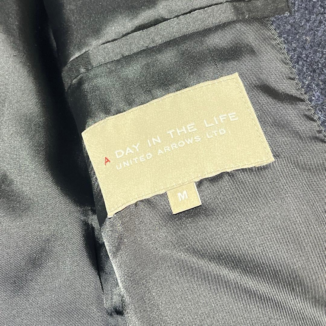 UNITED ARROWS チェスターコート ネイビー(濃紺)M ウール