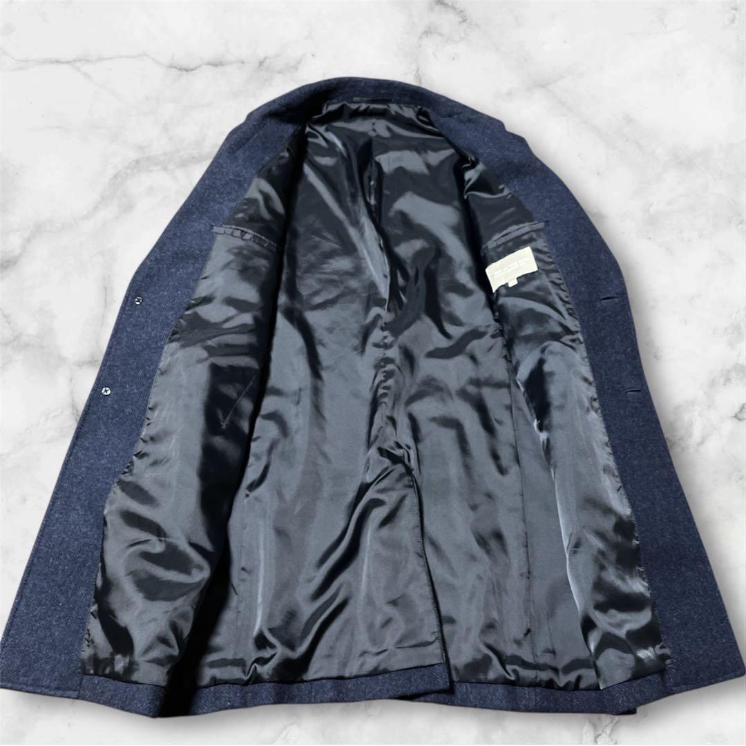 UNITED ARROWS チェスターコート ネイビー(濃紺)M ウール