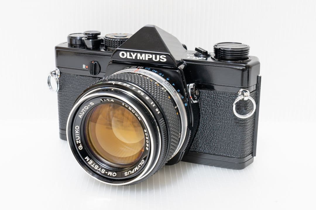 【撮影可・作例有・美品】OLYMPUS OM-1 50mm f1.4 付属品多数