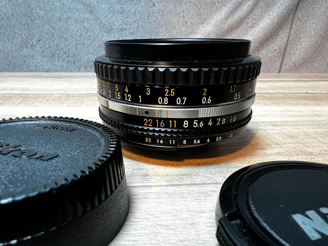 ル*カ様 Nikon Nikkor Ai-S 50mm F1.8 パンケーキレン