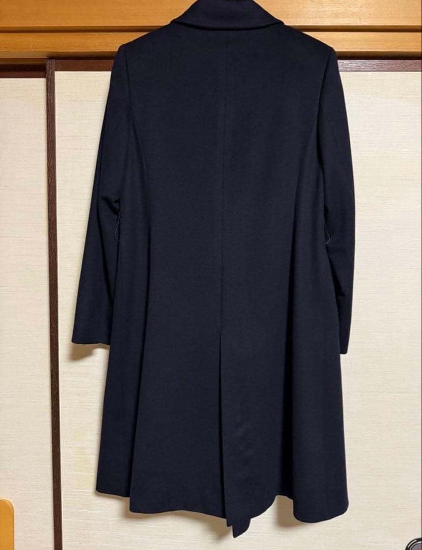 【23区】ロラピアーナ ネイビー ウールコ ート