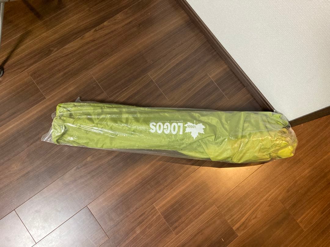 美品✨ロゴス　ライムグリーン 折りたたみチェア 肘掛け付き　4脚