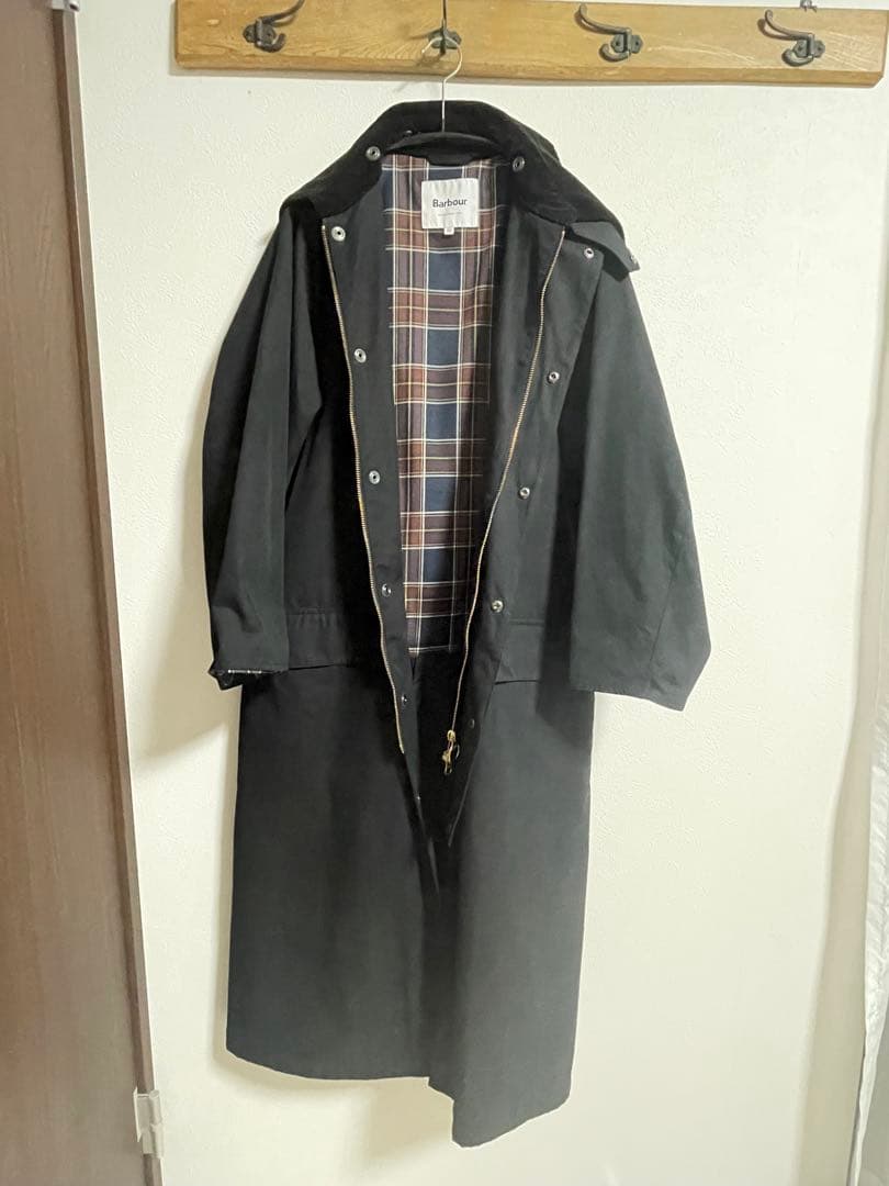 バブアー × FREAK'S STORE別注BURGHLEYロングコート