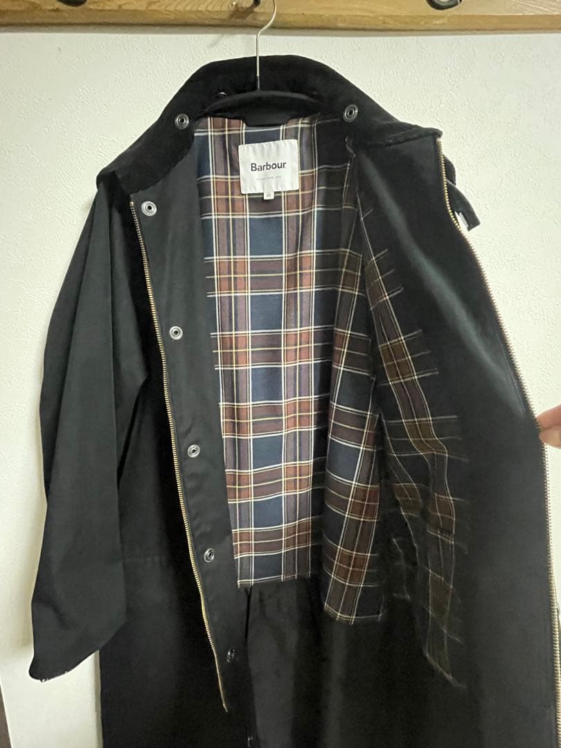 バブアー × FREAK'S STORE別注BURGHLEYロングコート