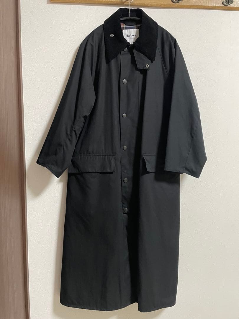 バブアー × FREAK'S STORE別注BURGHLEYロングコート