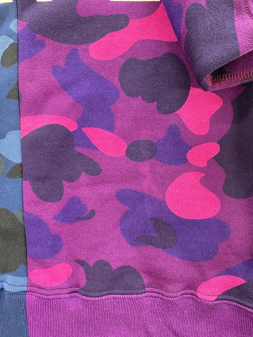 BAPE キッズ迷彩トレーナー110cm