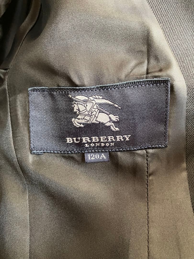 バーバリーロンドン　紺ブレザー　120 金ボタン