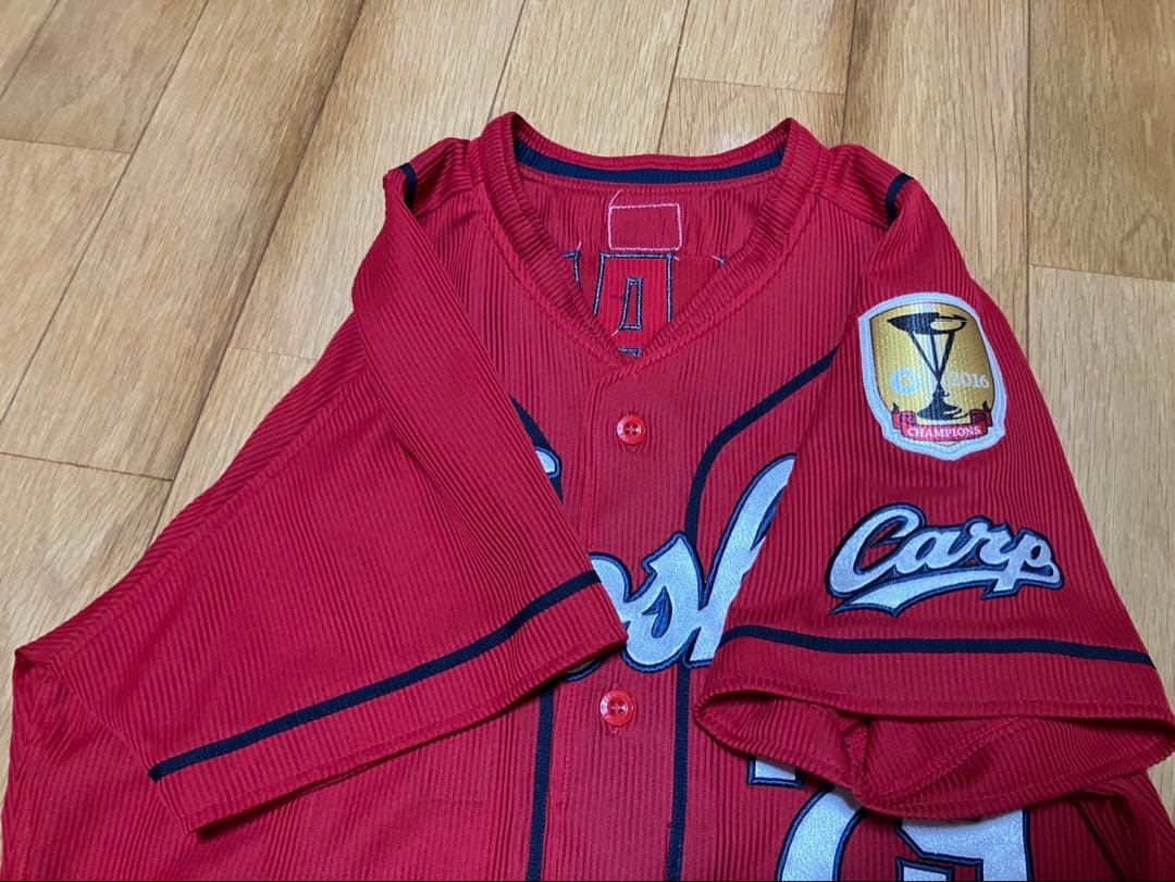 広島東洋カープ プロモデル　ユニフォーム 緒方孝市　79 Lサイズ