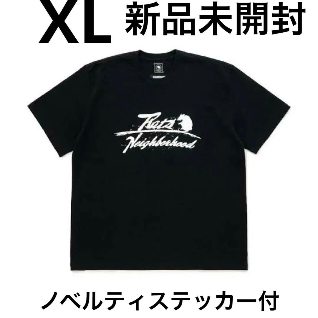 NEIGHBORHOOD RATS コラボ　Tシャツ XL ブラック　ノベルティ