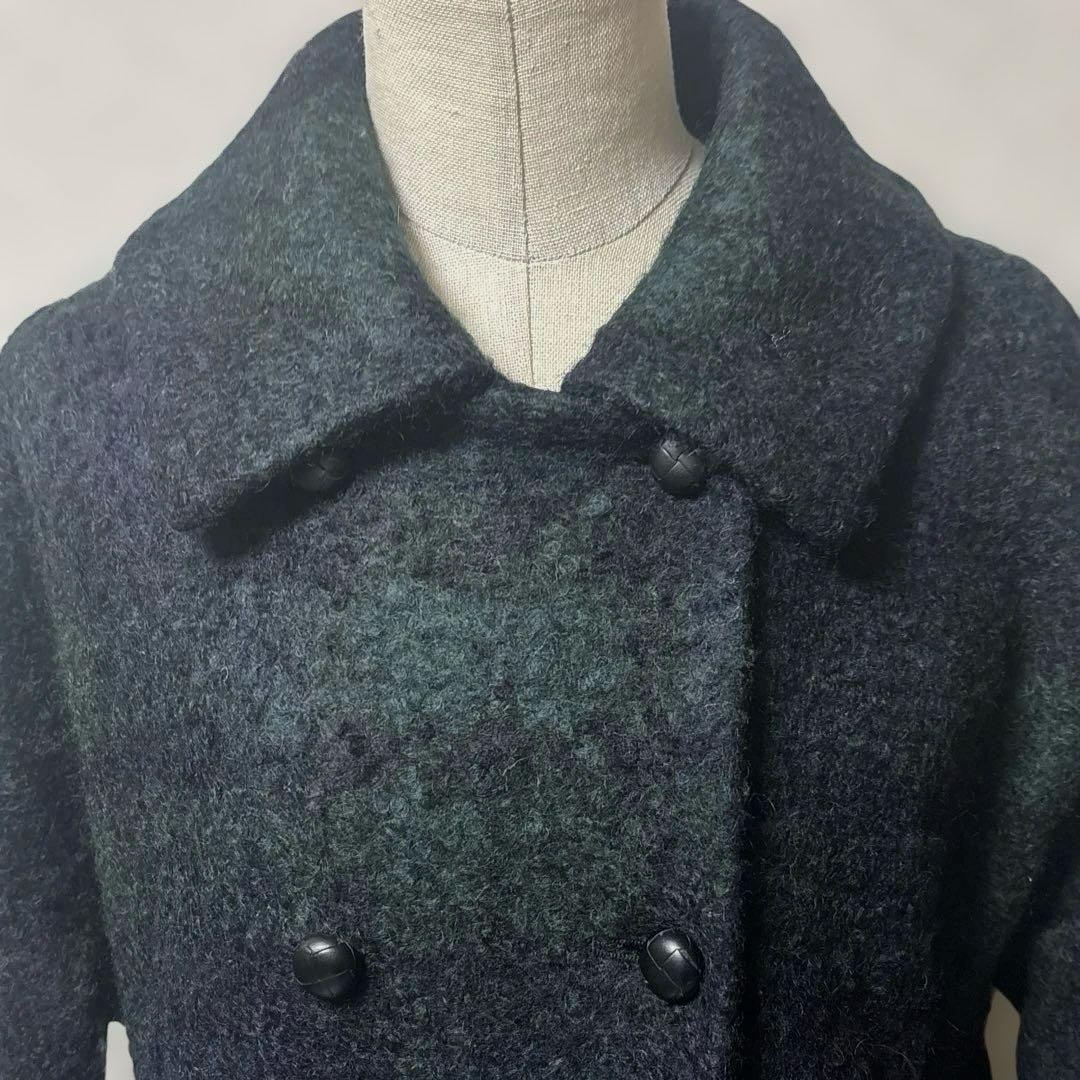 JOURNAL STANDARD relume チェックコート　グリーン