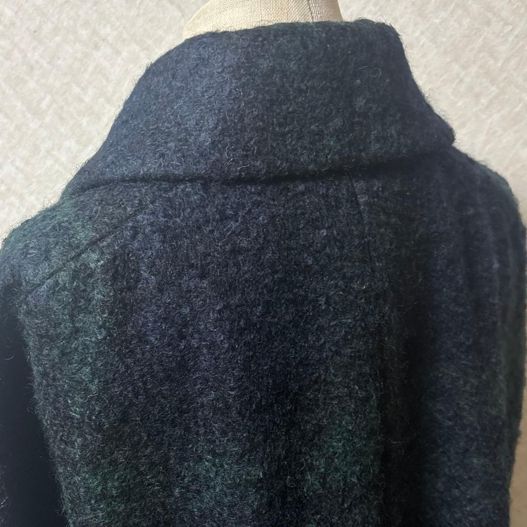 JOURNAL STANDARD relume チェックコート　グリーン