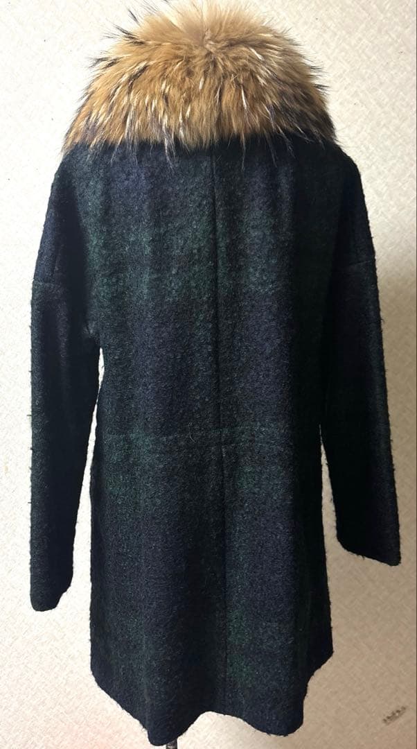 JOURNAL STANDARD relume チェックコート　グリーン