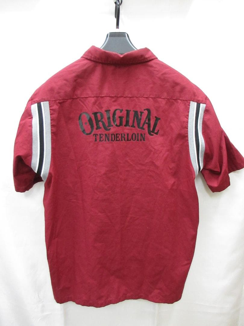 TENDERLOIN テンダーロイン ボーリングシャツ Ｓ 半袖（107）a