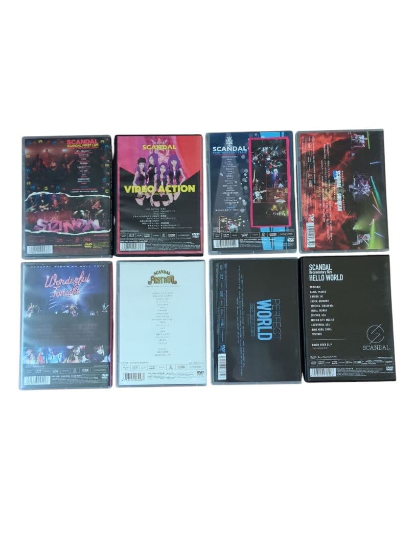 SCANDAL DVD CD シングルCD 全セット