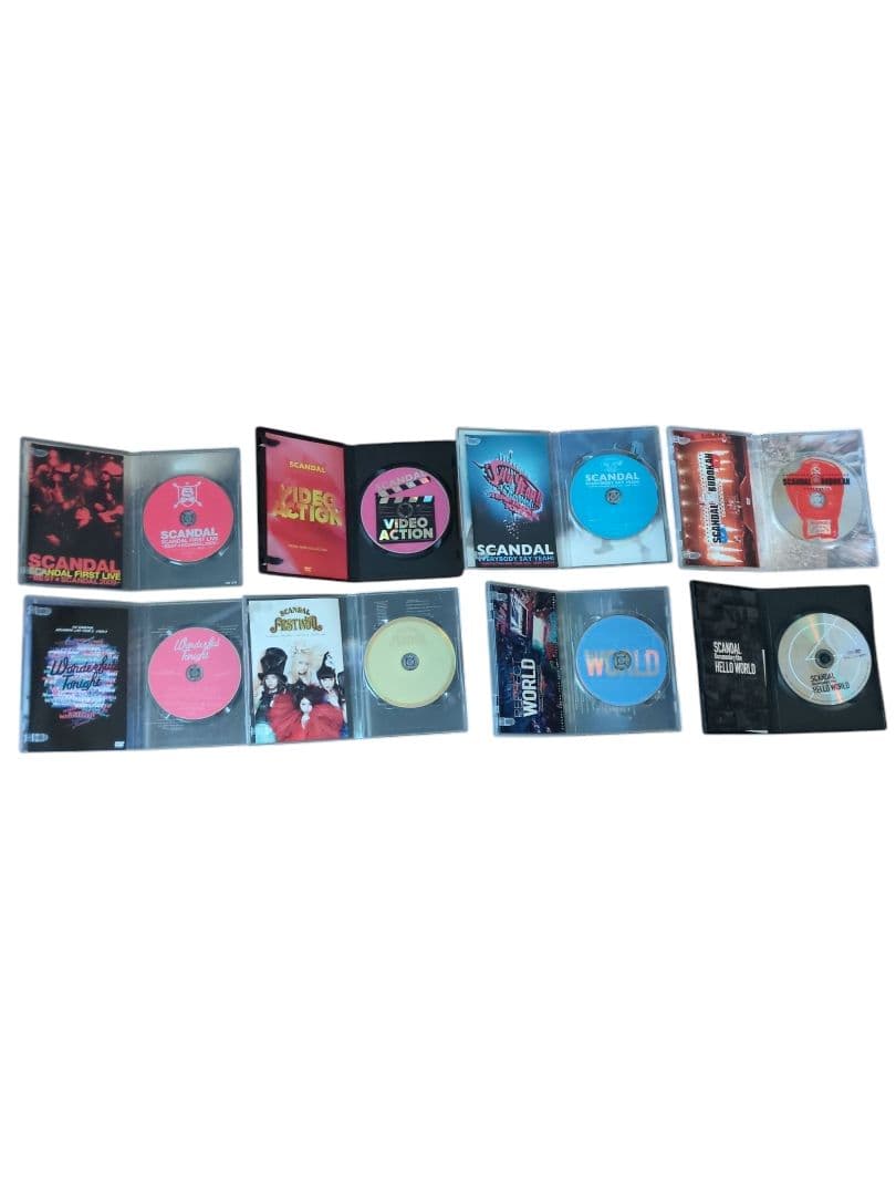 SCANDAL DVD CD シングルCD 全セット