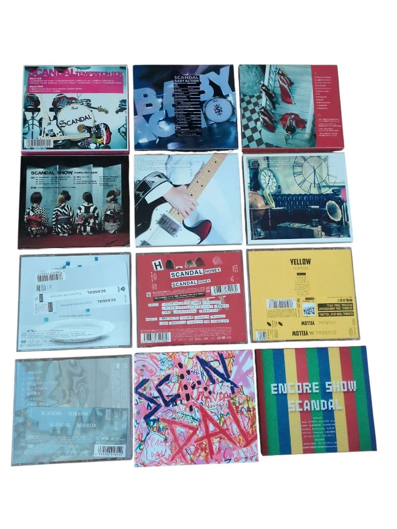 SCANDAL DVD CD シングルCD 全セット
