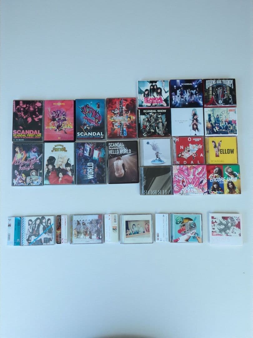 SCANDAL DVD CD シングルCD 全セット