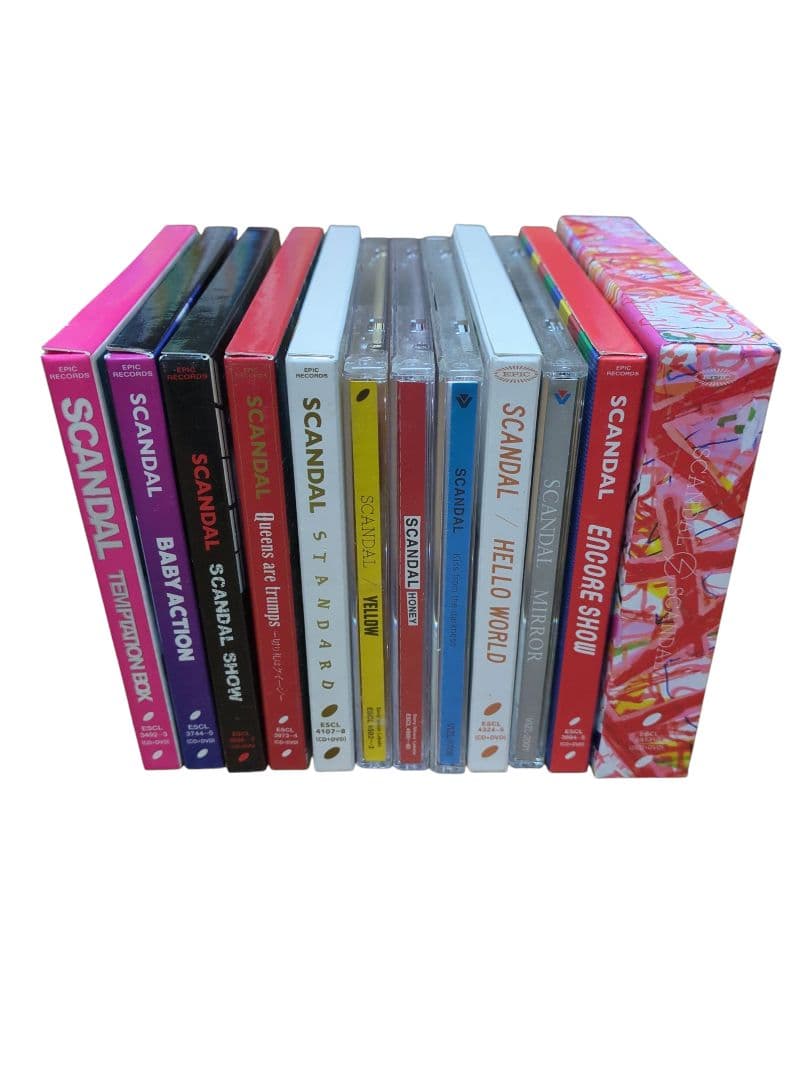 SCANDAL DVD CD シングルCD 全セット
