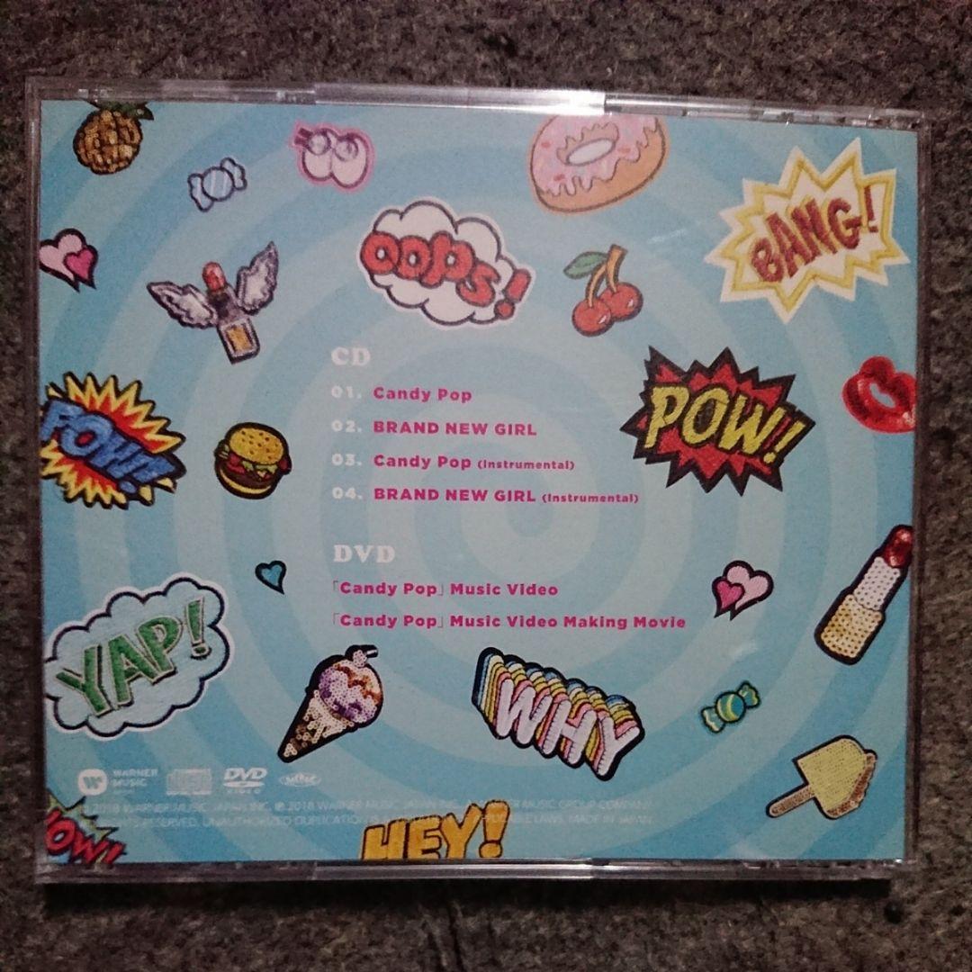 TWICE Candy Pop 初回限定盤A CD+DVD 2枚組 disc良好