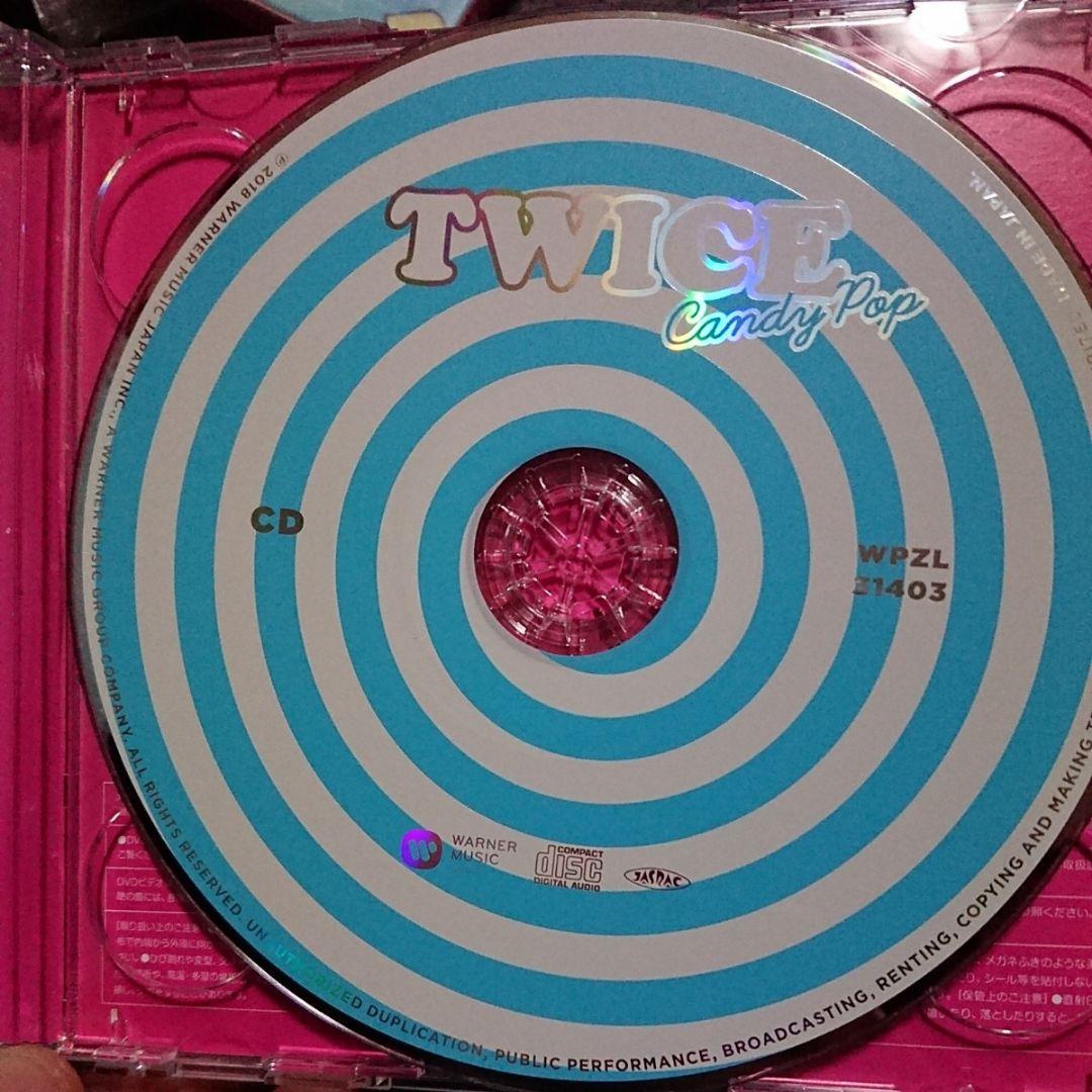 TWICE Candy Pop 初回限定盤A CD+DVD 2枚組 disc良好