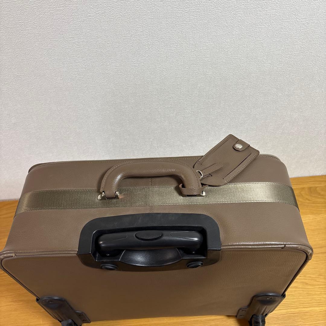 ユナイテッドアローズ　YUKINO キャリーバッグ　スーツケース　レザー