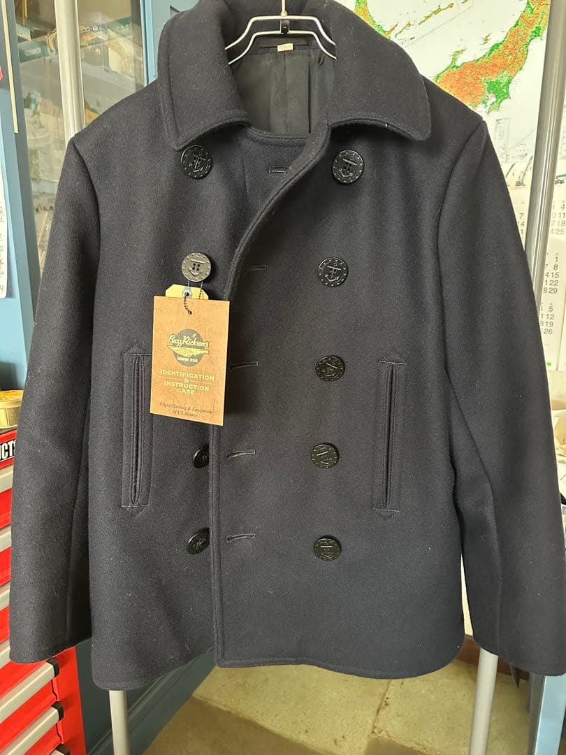 ま*ん様 BUZZ RICKSON'S BR11554 / PEA-COAT