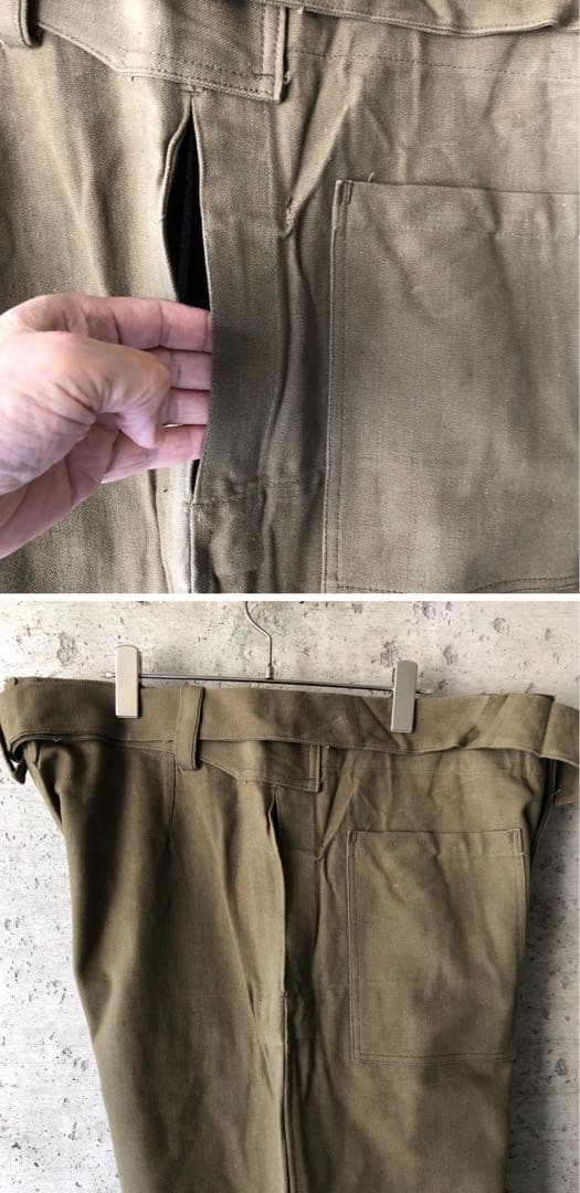 ヴィンテージ　フランス軍 M-38 モーターサイクル パンツ 前期