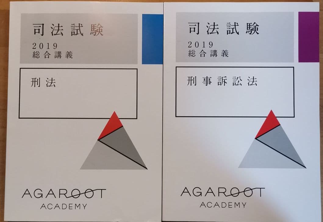 刑法　刑事訴訟法　アガルート総合講義
