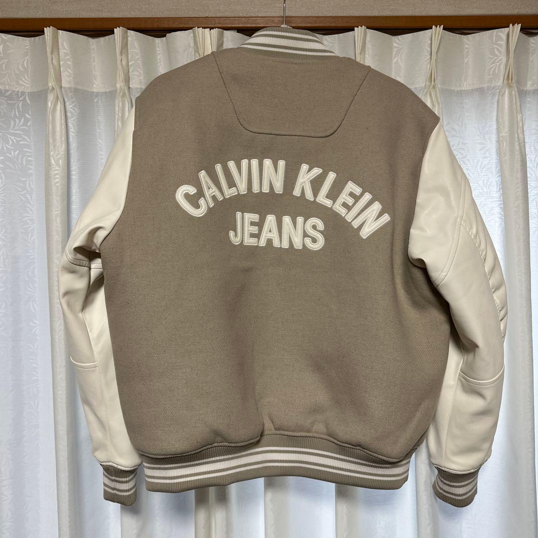 美品  jeansバーシティボンバージャケットSサイズ