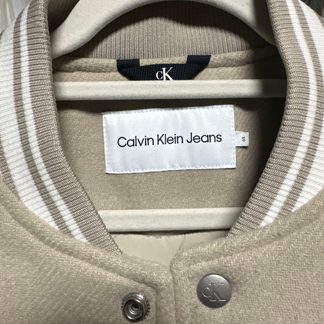 美品  jeansバーシティボンバージャケットSサイズ