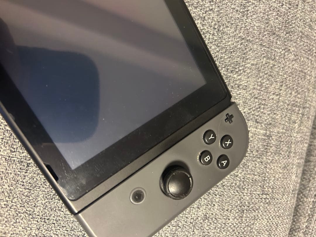 Nintendo Switch 本体 グレー　付属品あり