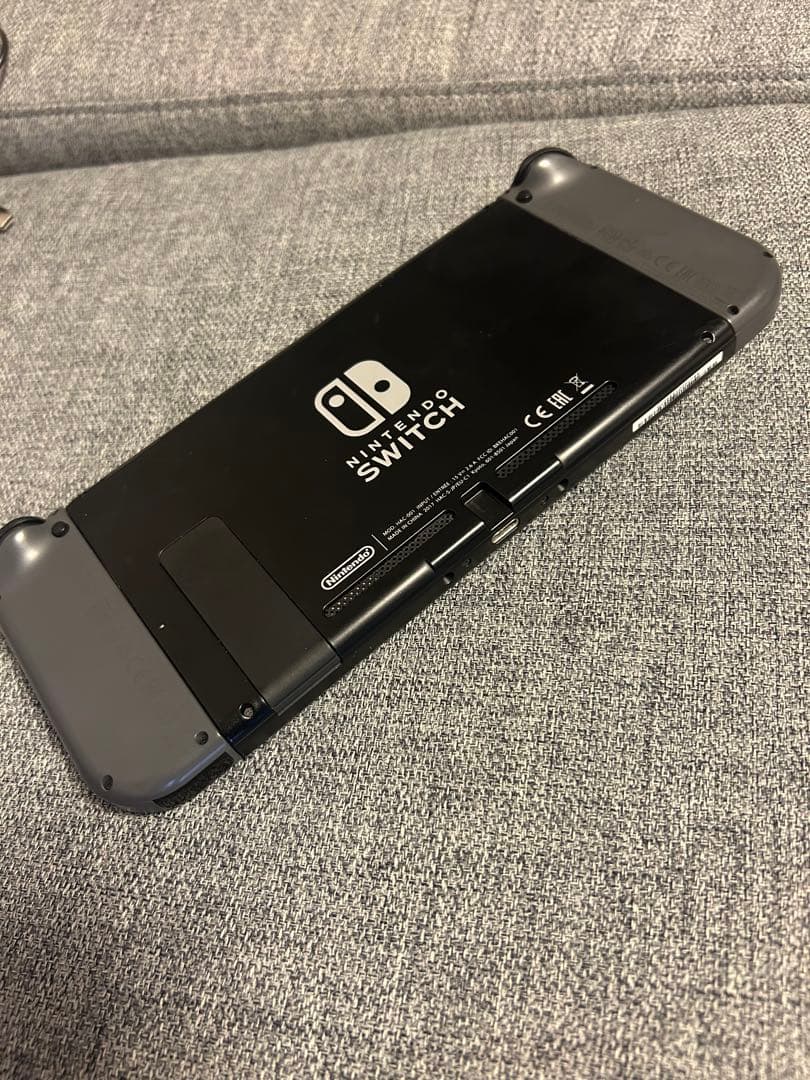 Nintendo Switch 本体 グレー　付属品あり