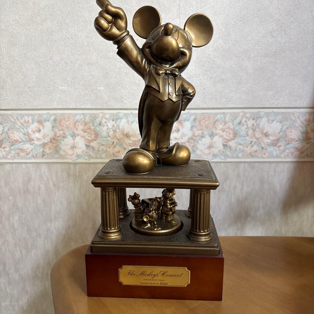 ミッキーマウス ブロンズ　オルゴール
